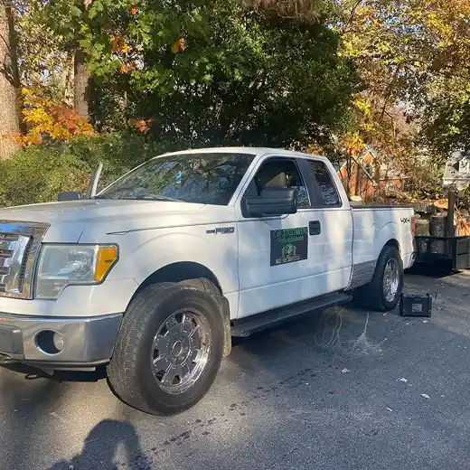 A work truck for on a job site.